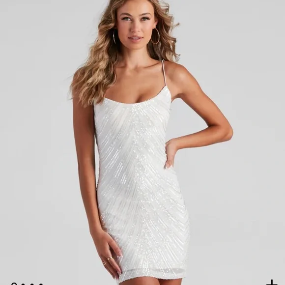 Windsor | Dresses | Sequin Short Dress | Poshmark